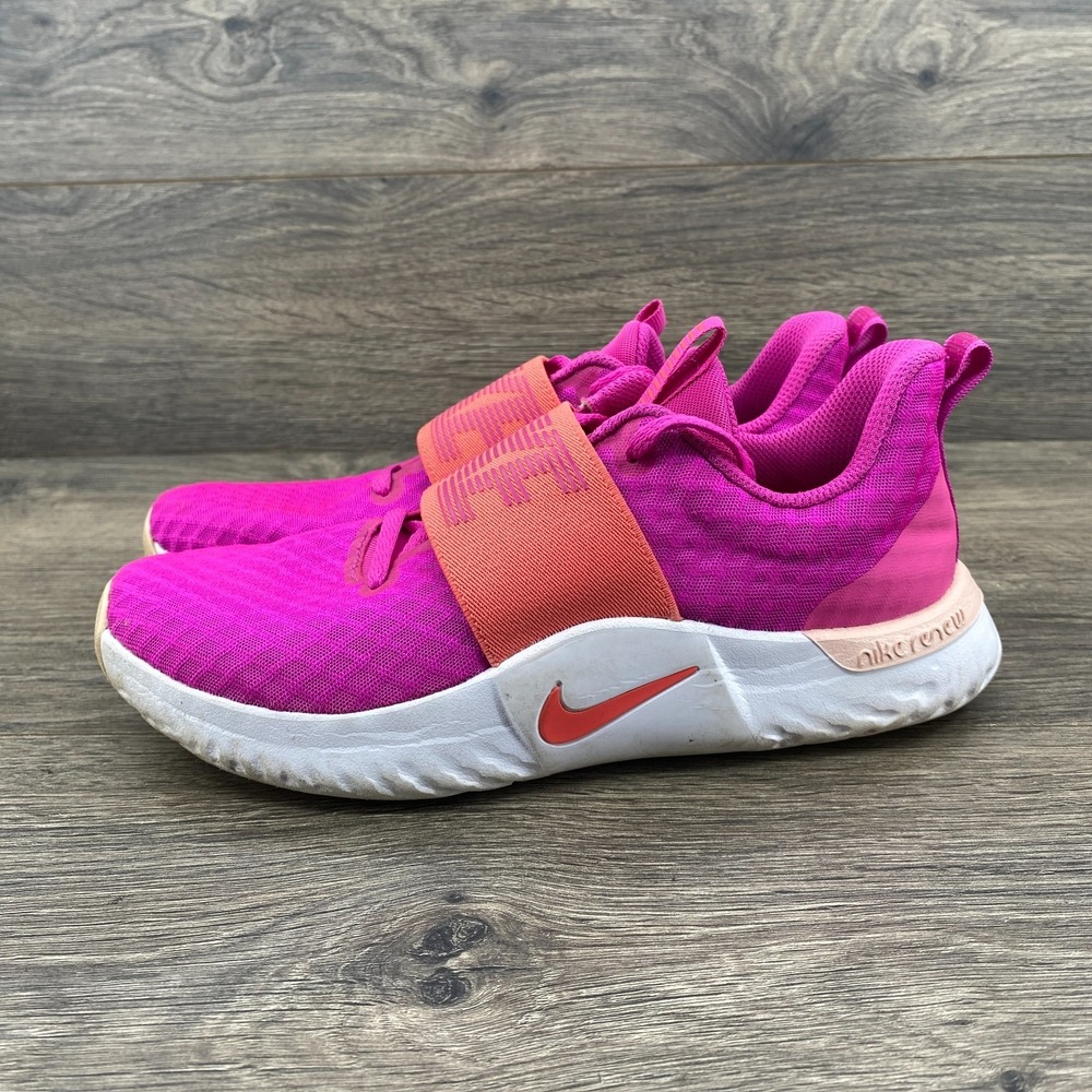 Nike Renew In-Season TR 9 Training Sneakers Women's Size 6 Hot Pink AR4543-603